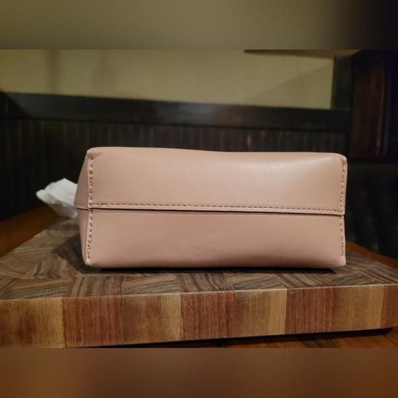 NWOT Anthropologie Samara Bag Vegan Leather Pink - Picture 2 of 5